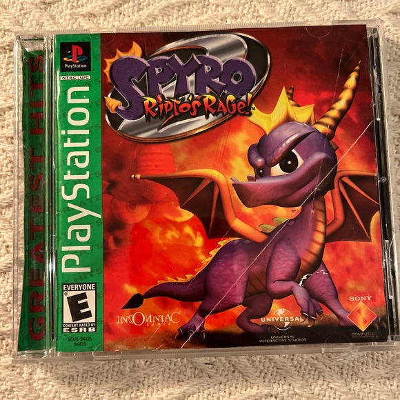 Spyro 2: Ripto's Rage Greatest Hits  (Sony PlayStation 1, 1999) Complete CIB - Picture 1 of 4